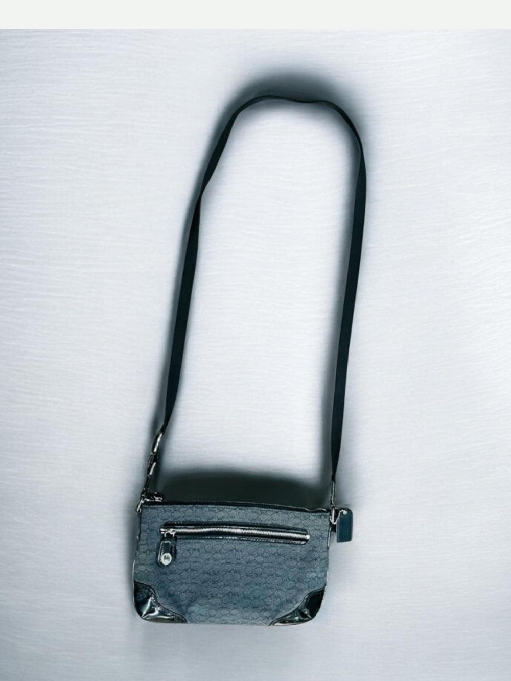 Coach Signature Jacquard Swingpack Crossbody Bag